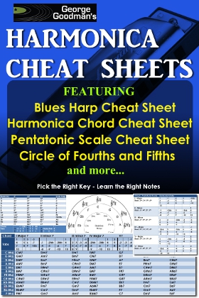 George Goodman's Harmonica Cheat Sheets