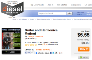 Guitar and Harmonica Method available at Diesel eBooks