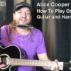 Alice Cooper Eighteen How to Play