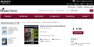 Guitar and Harmonica Method available at Sony eBooks store