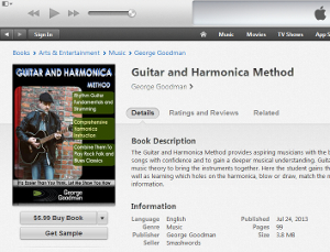 Guitar and Harmonica Method available at iTunes